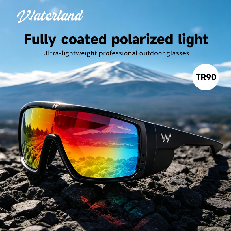 Fishing Sunglasses Polarized - ウォーターランド TR90 偏光サングラス UV400 保護超軽量アウトドア スポーツ