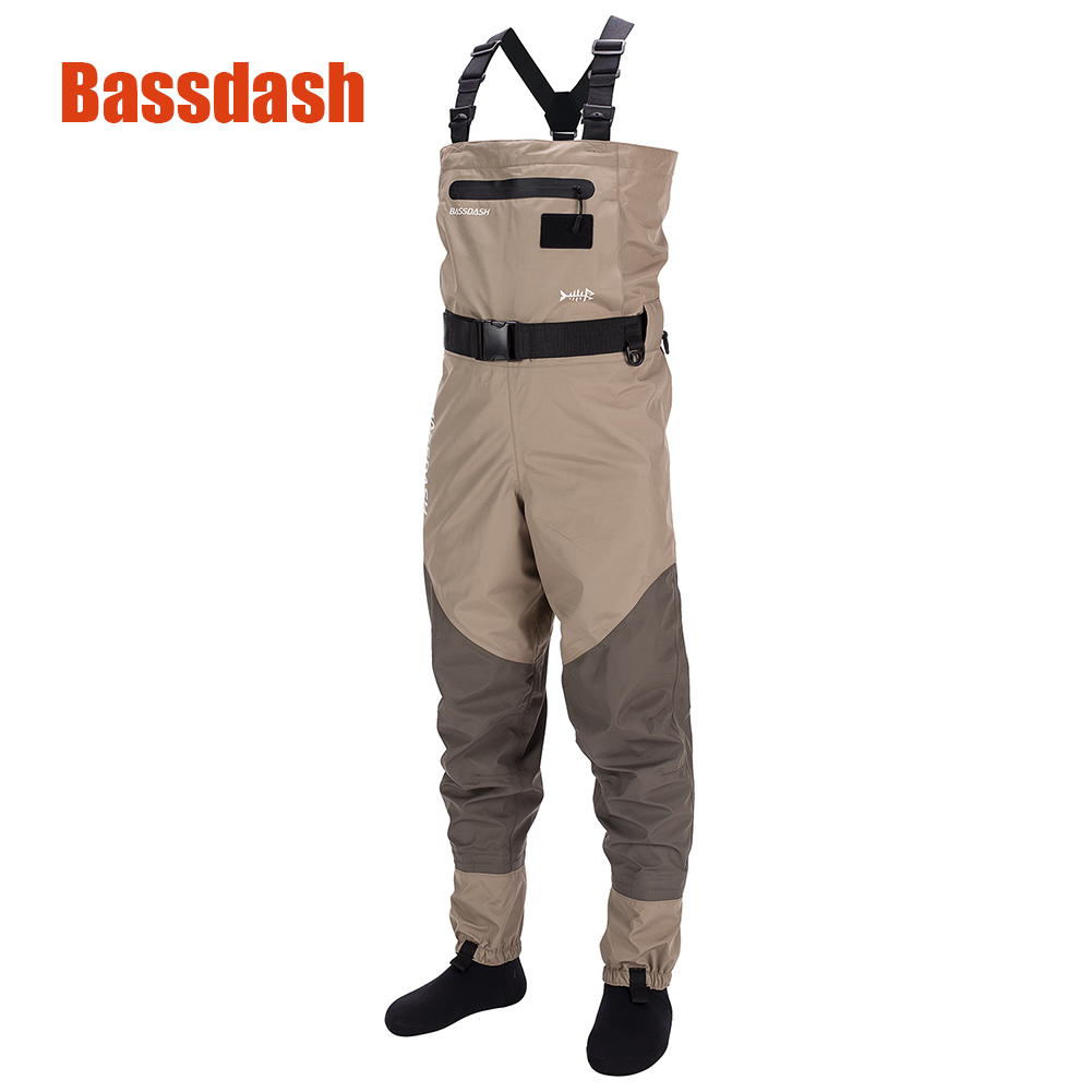 Bassdash-男性用の軽量で通気性のあるフィッシングスト - Fishing Waders のレビューと価格
