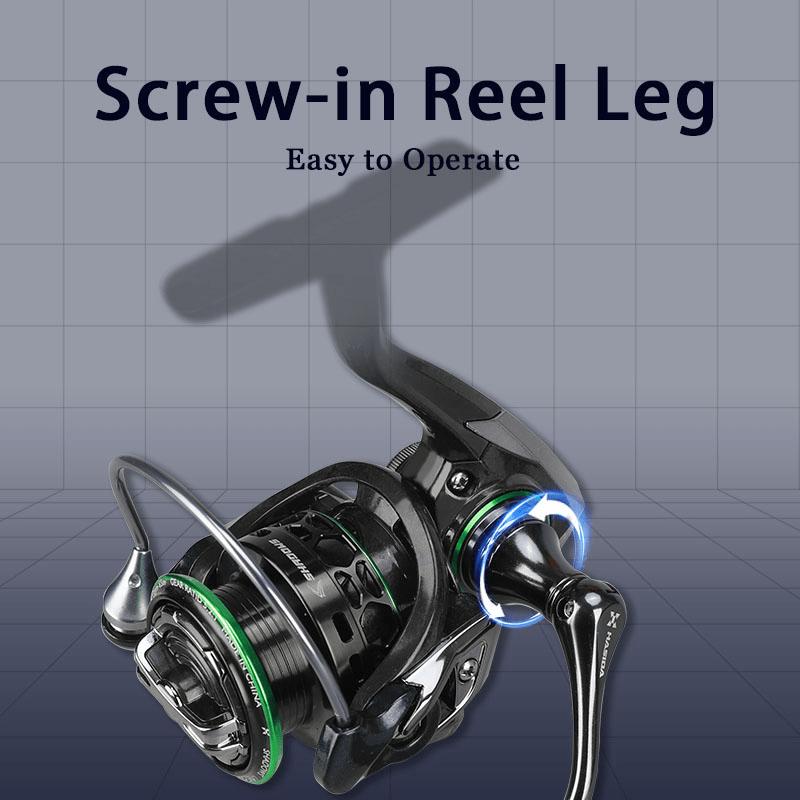 ハシダ バーダント BFS スピニングリール 138G カー - Kastking Reel Zephyr のレビューと価格