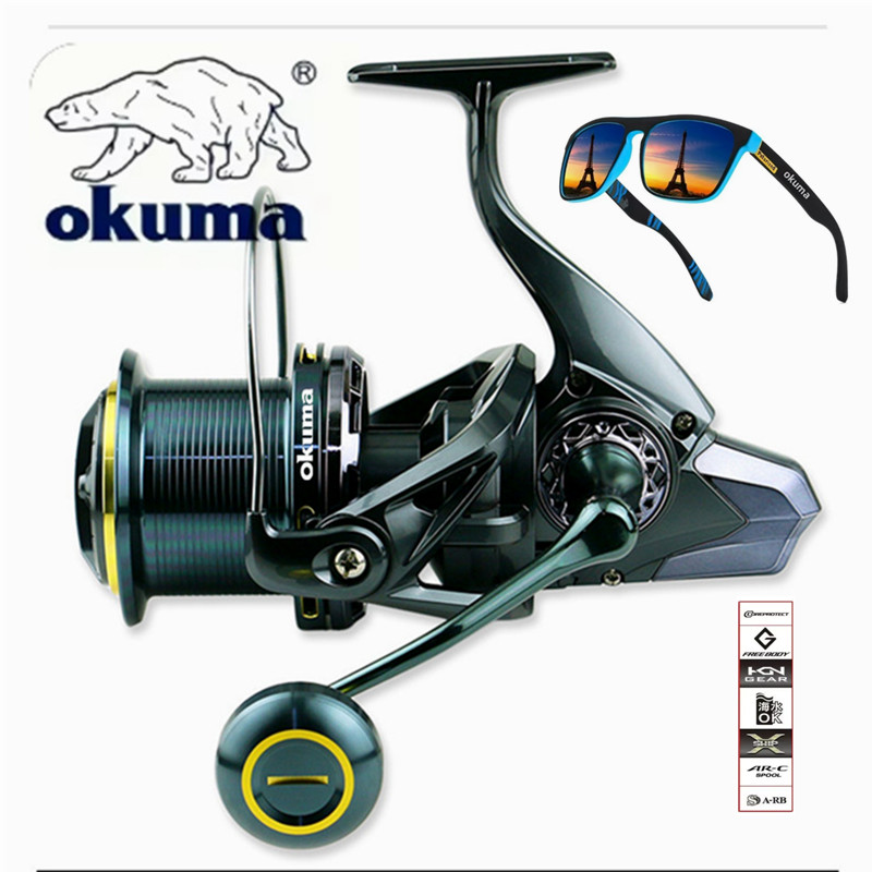 OKUMA釣り用リール 9000-14000 メタル製遠投用 - Daiwa Reel Bg のレビューと価格