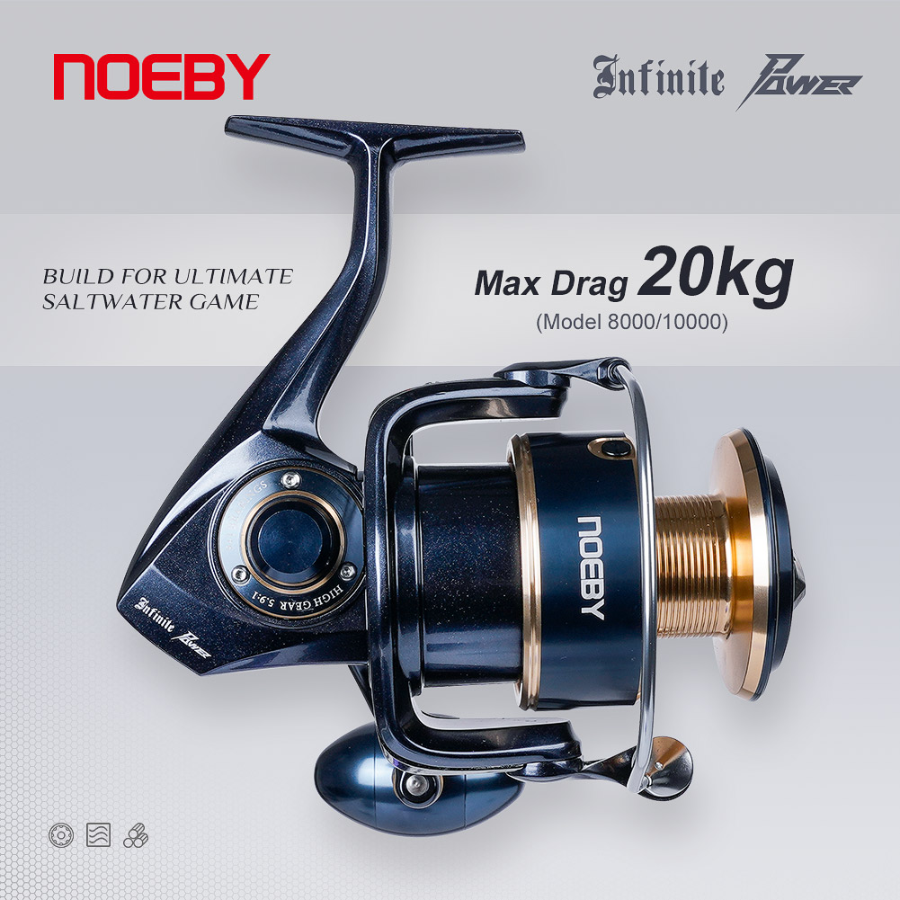 NOEBY インフィニットパワー ソルトウォーター スピニン - Daiwa Reel Bg のレビューと価格