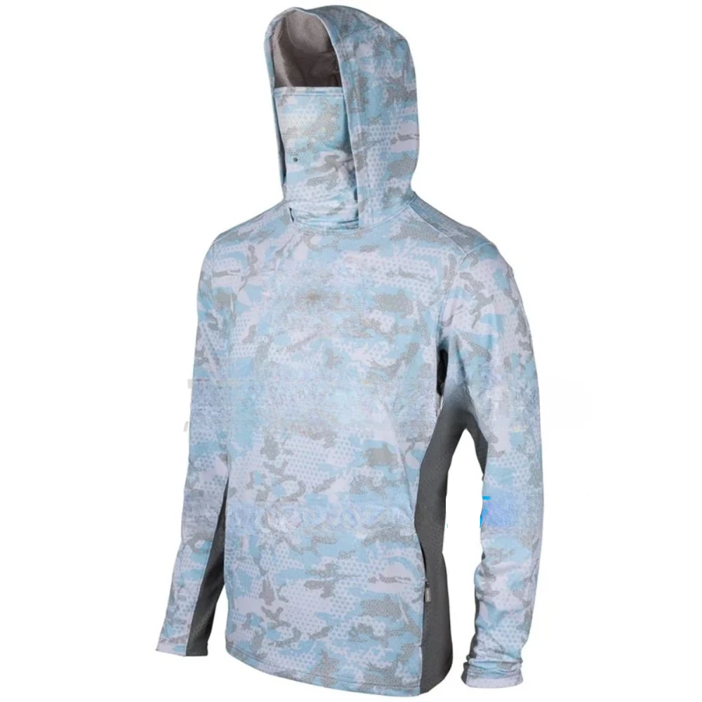 子供用釣りシャツ UPF 50+ 長袖釣りシャツ マスク ネ - Fishing Hoodie のレビューと価格